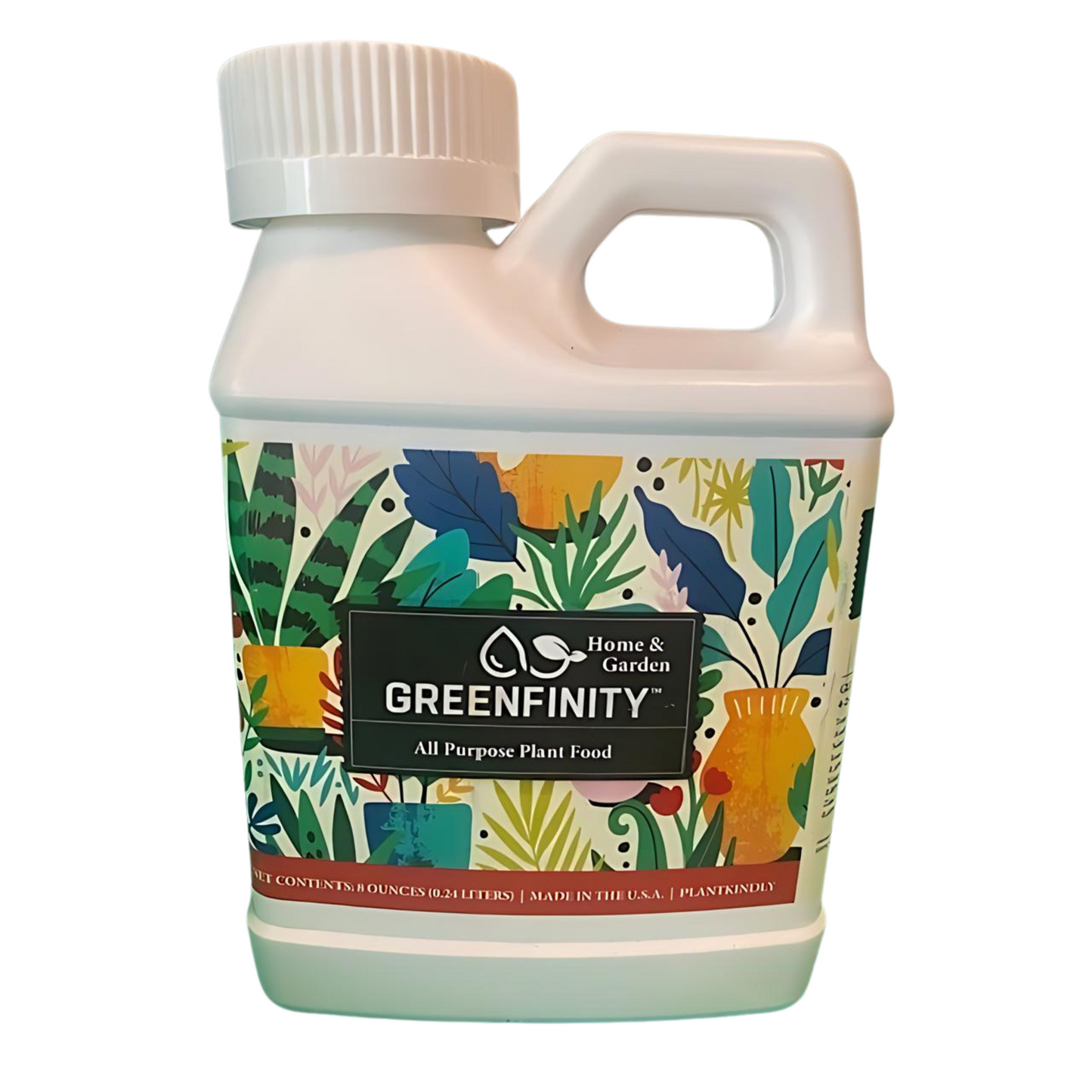 Greenfinity All-In-One Liquid Plant Food for indoor and outdoor plants