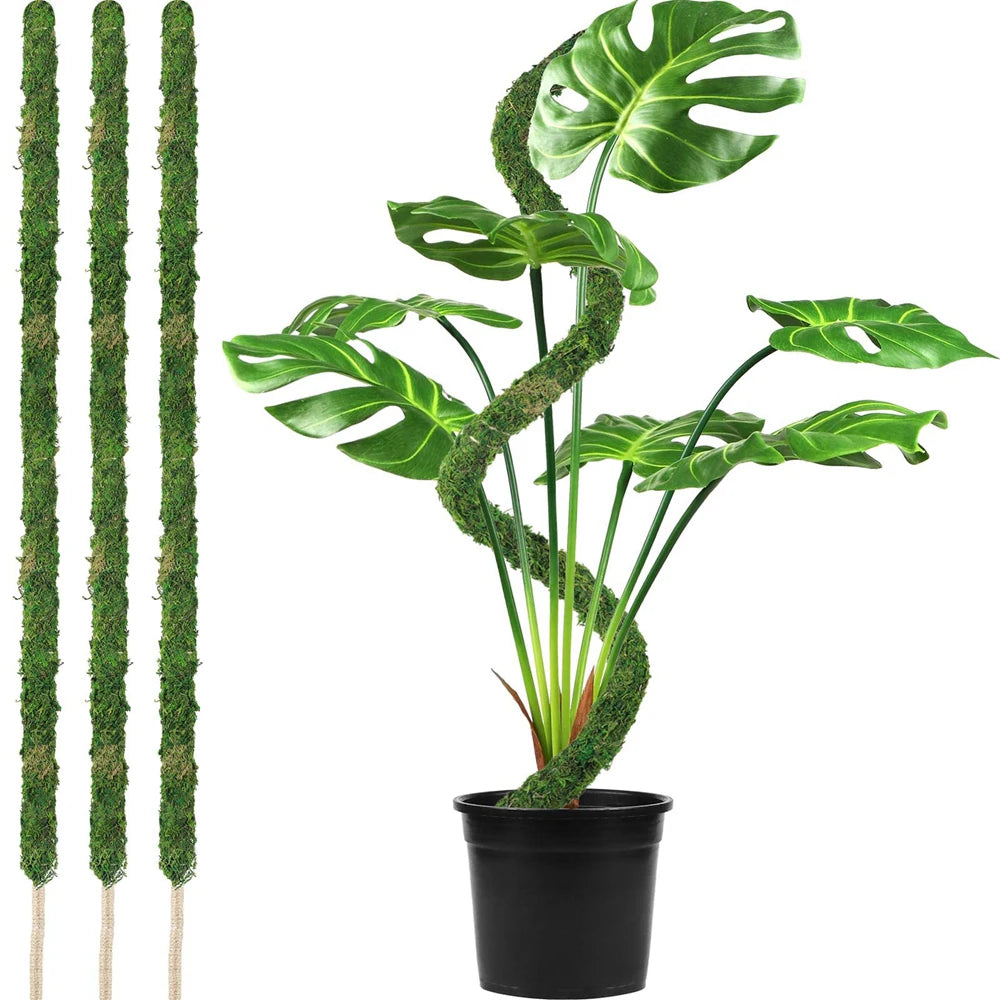 1PC Moss Pole for Monstera Bendable Tall Coco Coir Plant Support for Climbing Plants Support for Climbing