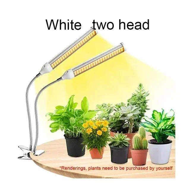 Grow Lights for Indoor Plants, Full Spectrum with 60" Extendable Tripod Stand,420 Leds 1 to 4 Heads 